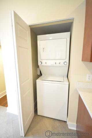 stacked washer &amp; dryer
